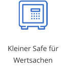 Kleiner Safe für Wertsachen